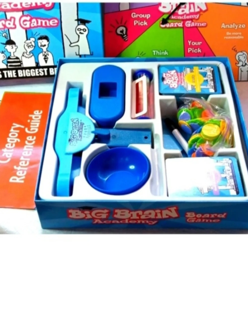 Big Brain Academy Board Game, University Games | EUC | Ages 8+ Players 2+